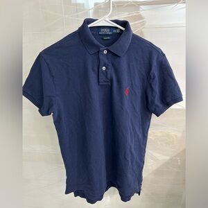 Polo Ralph Lauren Navy Blue & Red Polo Shirt🌹